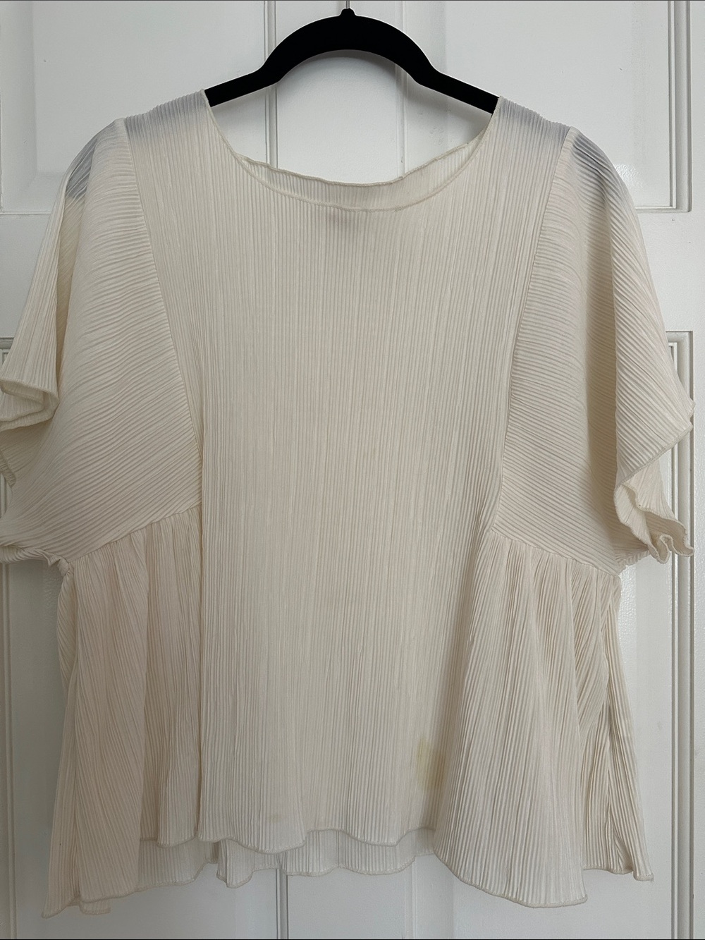 Madewell Pleated Top Blouse
